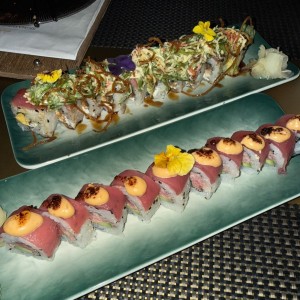Spicy Tuna o Salmon y Curly