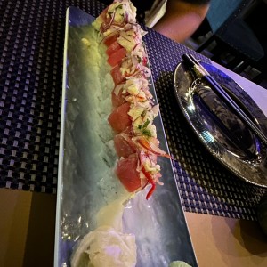 Citrus tuna roll