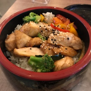 yakitori de pollo