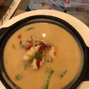 sopa thai spicy (Buenisima)