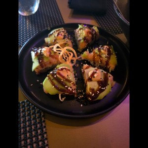 pizza de salmon