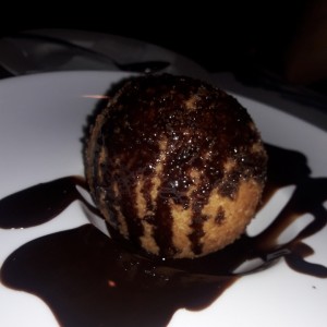 helado frito