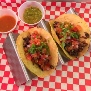 Tacos Vegetarianos (sin queso)