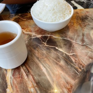 arroz al vapor