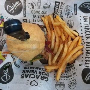 blue cheese and bacon burger