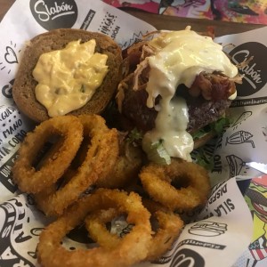 hamburguesa fundida
