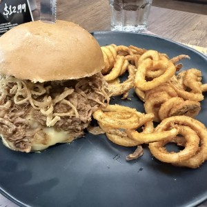 Sweet and spicy Burger