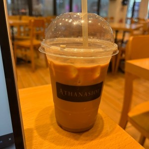 iced latte de caramelo