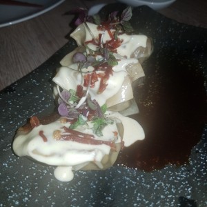 dumplings de hongos