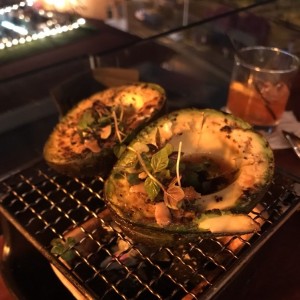 roasted avocado
