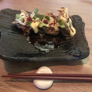 dumplins de hongos