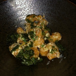 Spicy rock shrimps