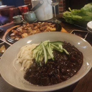 Jajangmyeon.