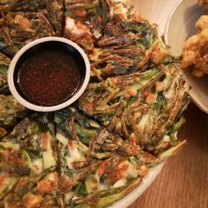 Tortilla con marisco