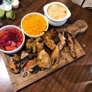 Pollo asado entero