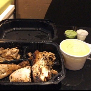 POLLO quemado