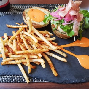 No Fitin - hamburguesa