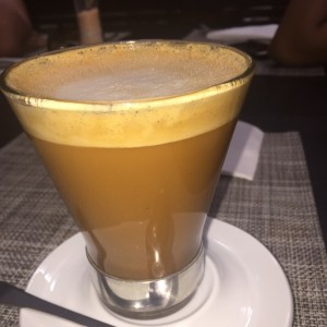capuccino con leche de almendras