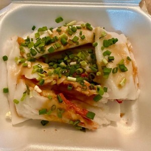 Chee Cheung Fun de Puerco Asado