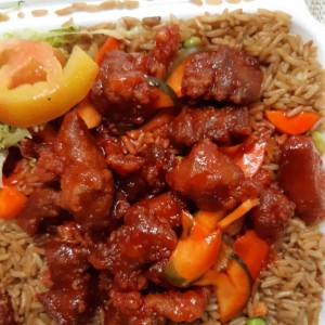 puerco agridulce