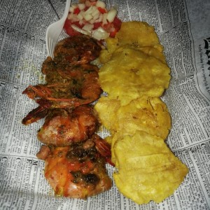 Langostinos al Ajillo!