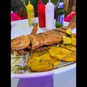 Pescado frito 
