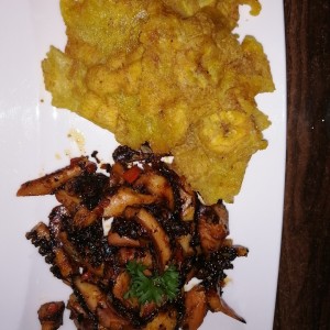 pulpo al carbon