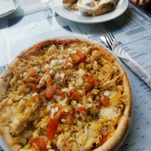 pizza de pollo especial
