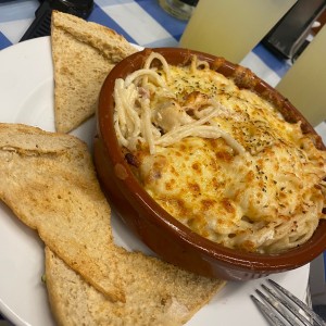 Pasta gratinada