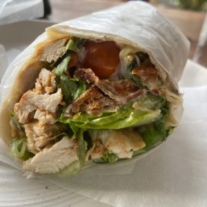Chicken Wrap con extra de Bacon