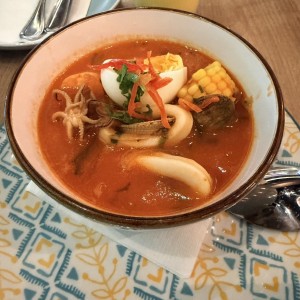 Chupe de mariscos 