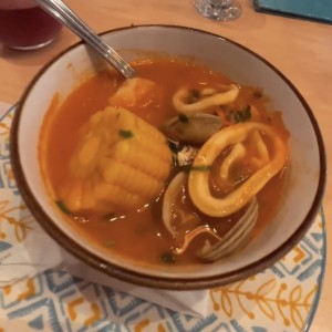 Entradas - Chupe de Mariscos