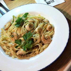 Fettuccine al oleo