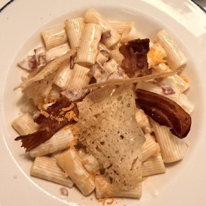 Rigatoni Ni Carbonara Ni Alfredo