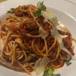 Pastas - Paccheri Alla Bolognesa