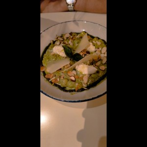 Gnocchi Al Pesto Rustico