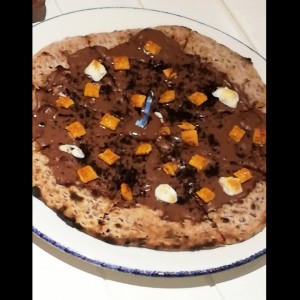 Pizza de Nutella