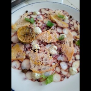 Carpaccio Di Polpo