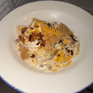 Fetuccini carbonara