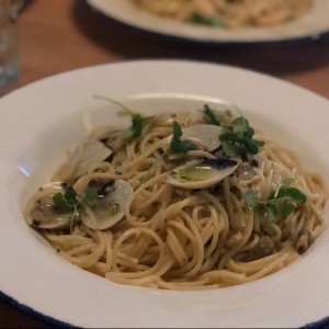 spaguetti a la vongole