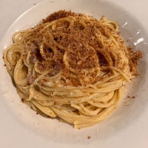 Alfredo con prosciutto
