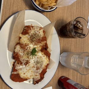 Secondi Piatti - Milanesa de pollo