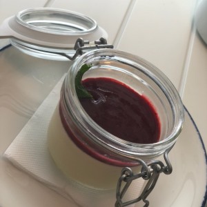 Panacotta de Frutos Rojos