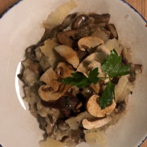 risotto de hongos