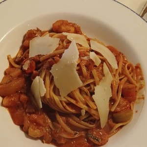 Linguini al amatriciana