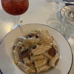 Rigatoni Ni Carbonara Ni Alfredo
