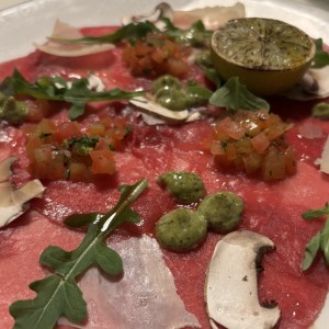 Carpaccio Di Manzo