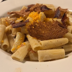 Rigatoni Ni Carbonara Ni Alfredo