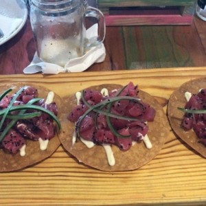 tacos de atun 