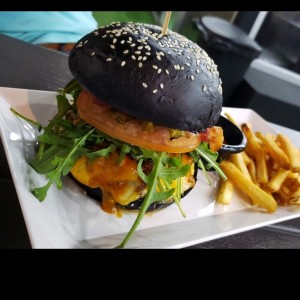 Hamburguesa Italian Black